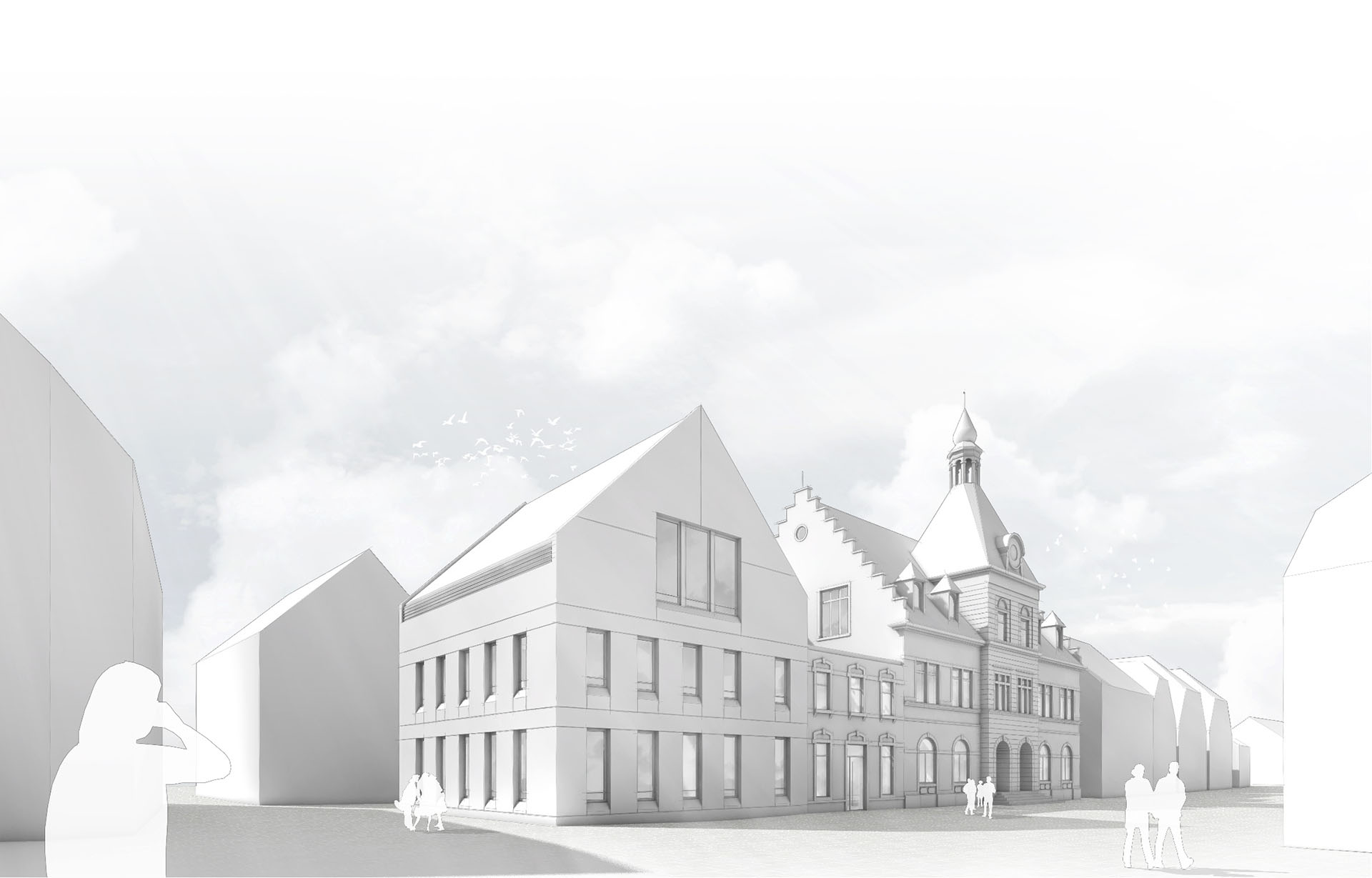 Erweiterung Rathaus Zell a. H.