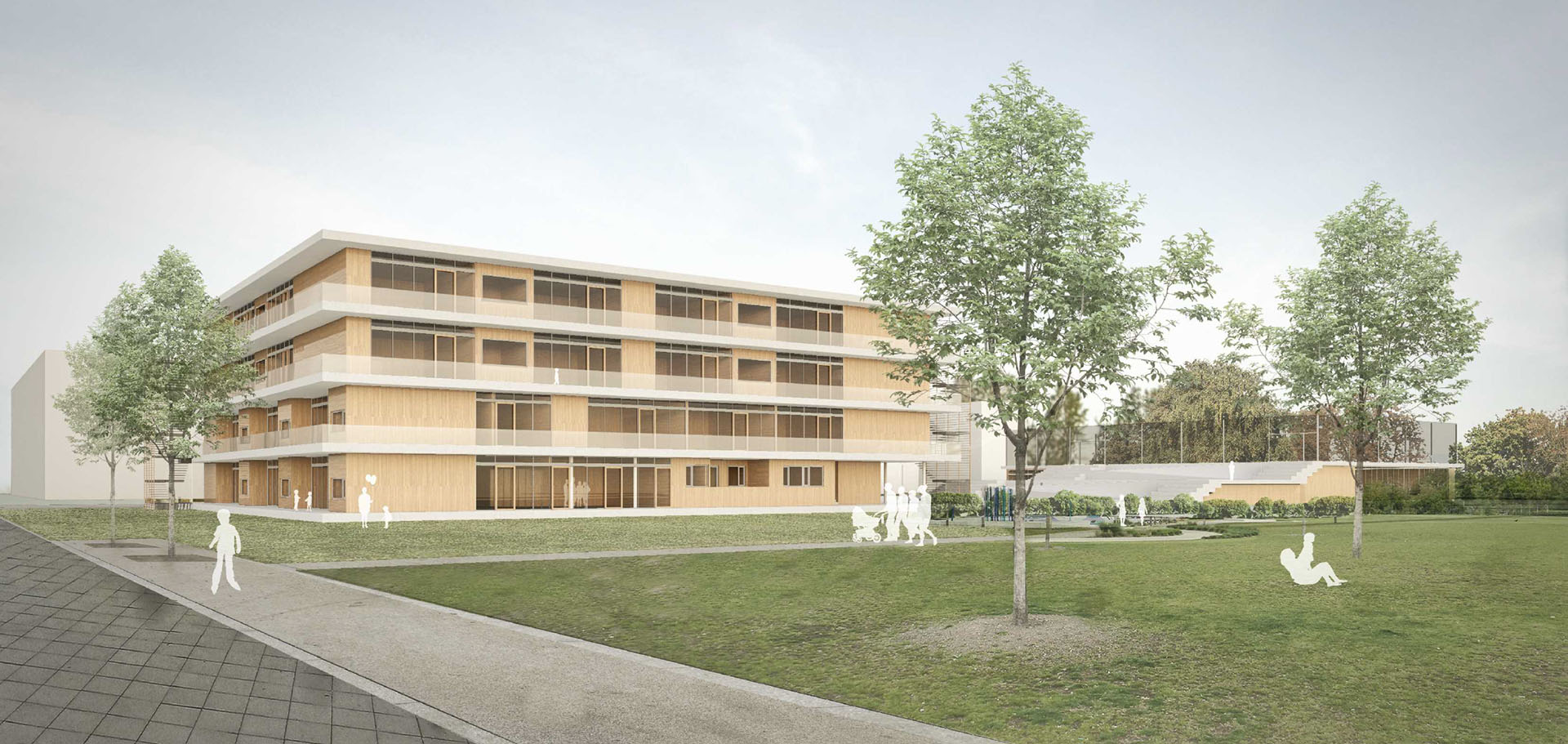 Grundschule Europaviertel mit Kita und Sporthalle Frankfurt (a.M.)