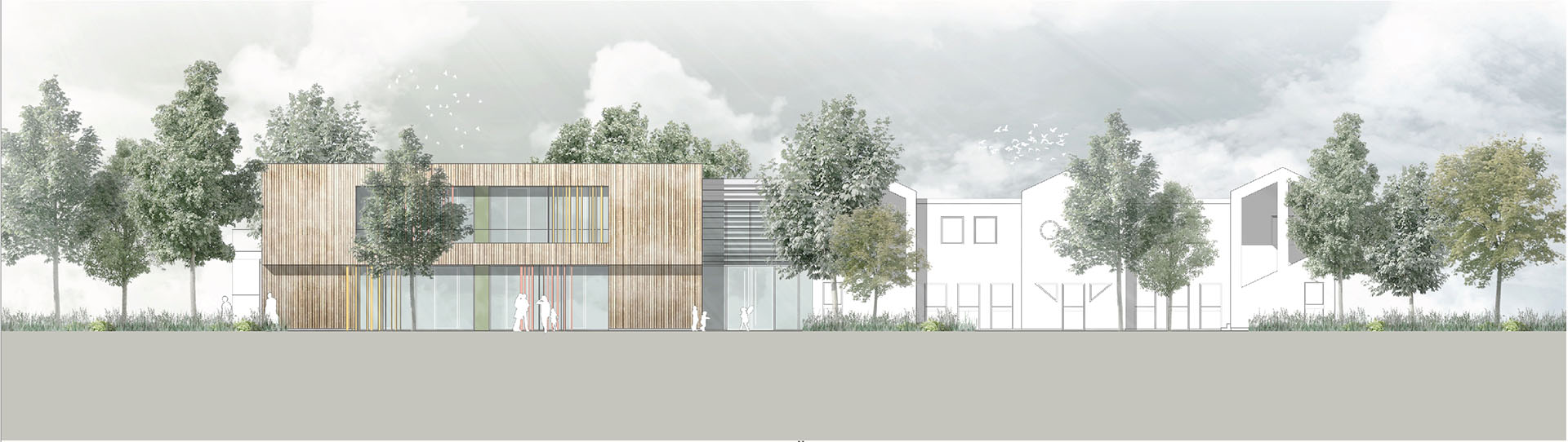 Erweiterung Kita am Weinbrennerplatz Karlsruhe