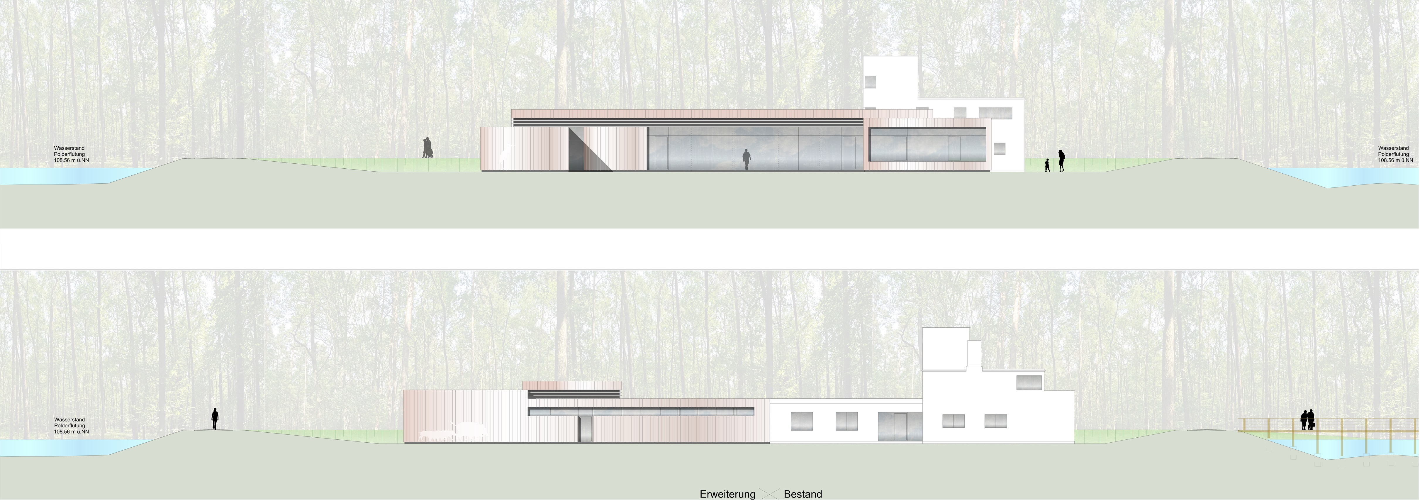 Umbau und Erweiterung Naturschutzzentrum Rappenwört