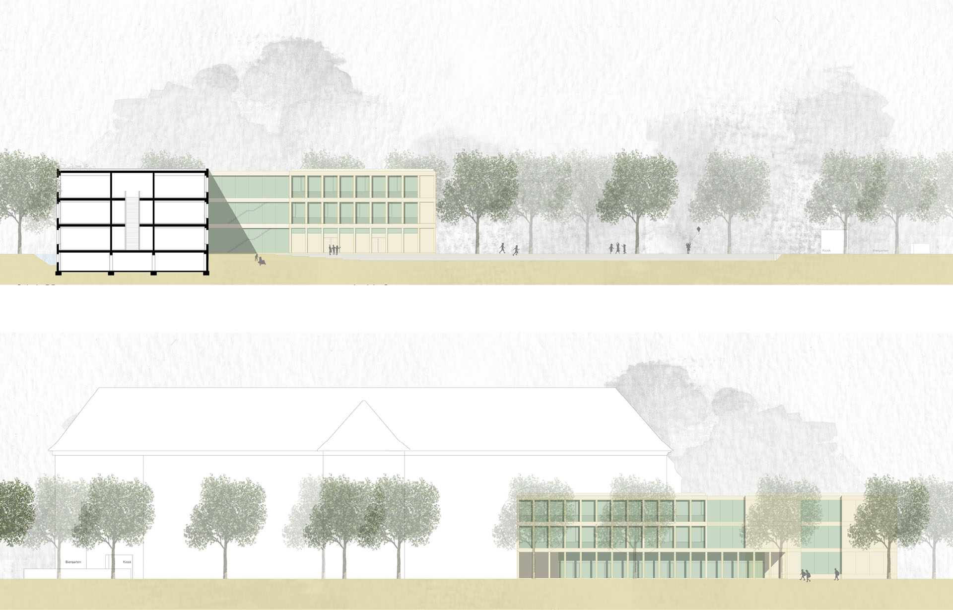 Erweiterung mit Ganztageseinrichtung Schloss-Schule Durlach