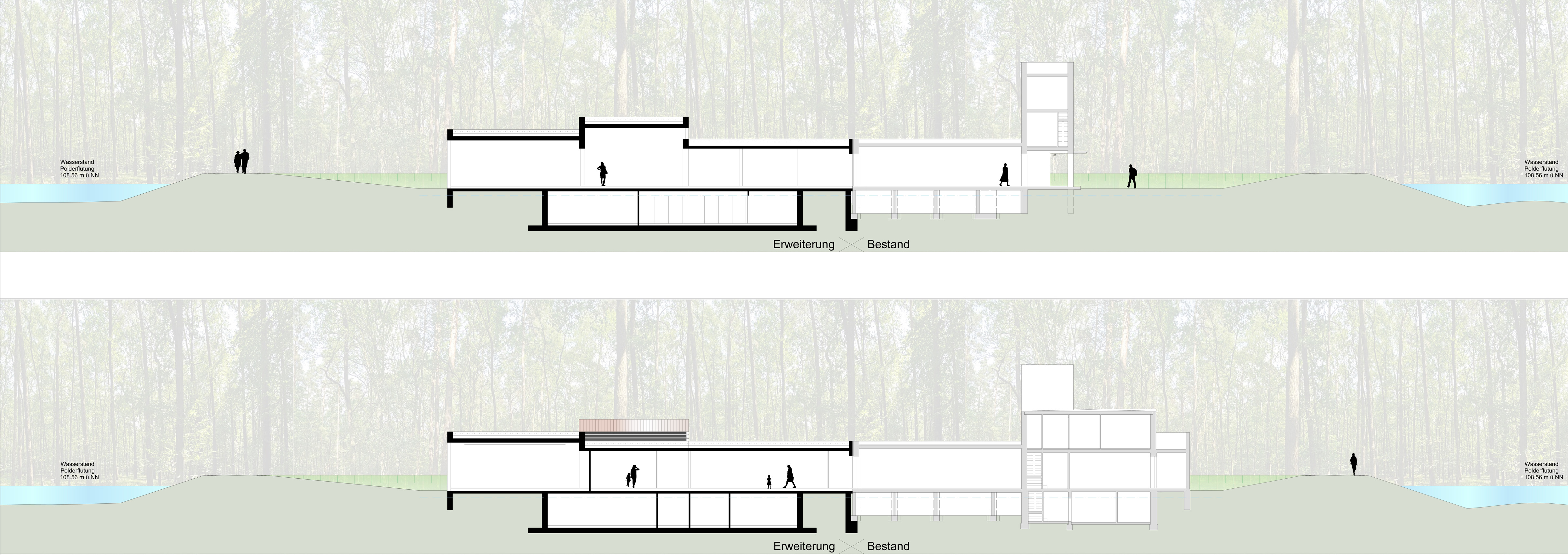 Umbau und Erweiterung Naturschutzzentrum Rappenwört