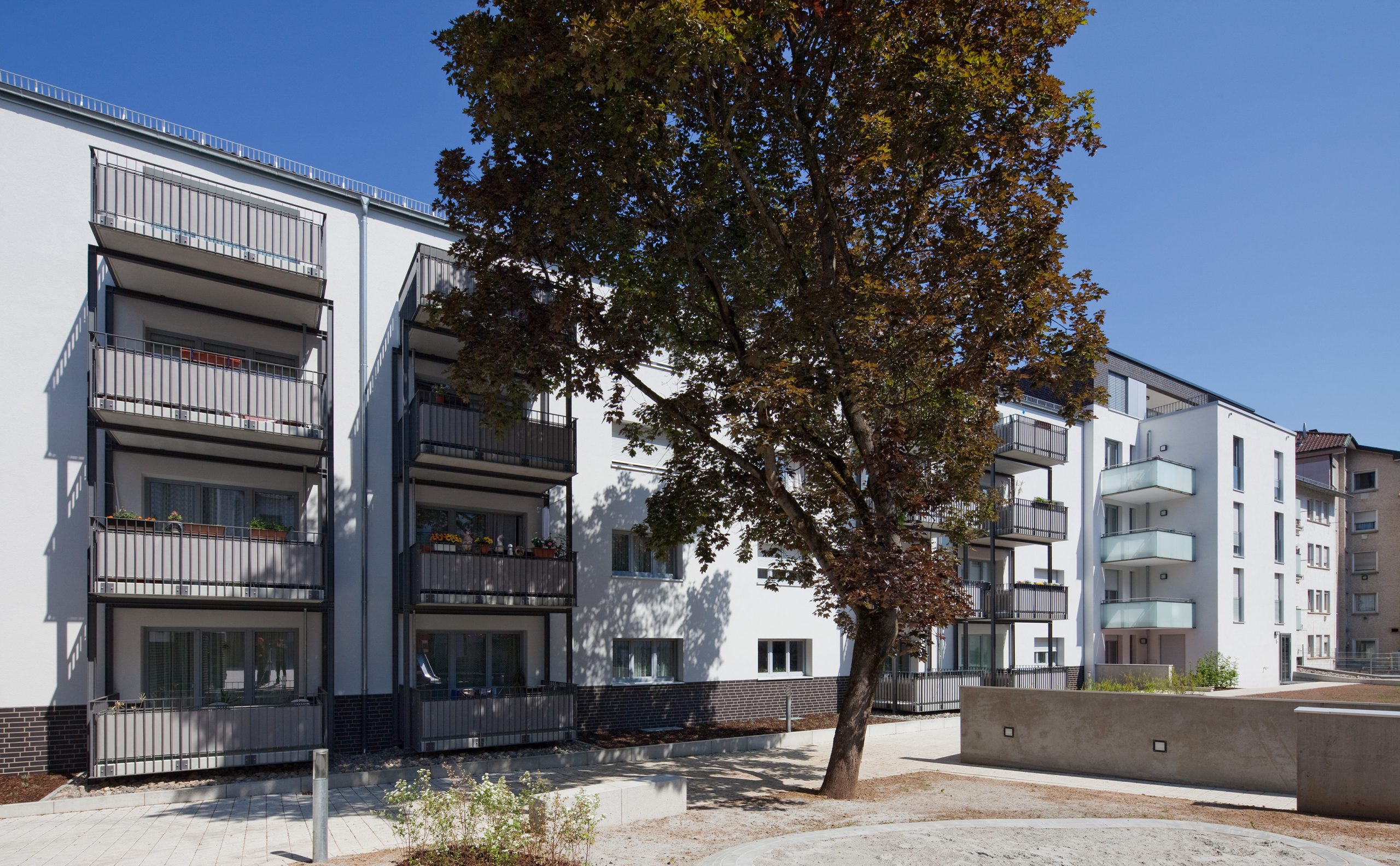 Wohnungsbau Holzgartenstraße Neubau und Sanierung Pforzheim