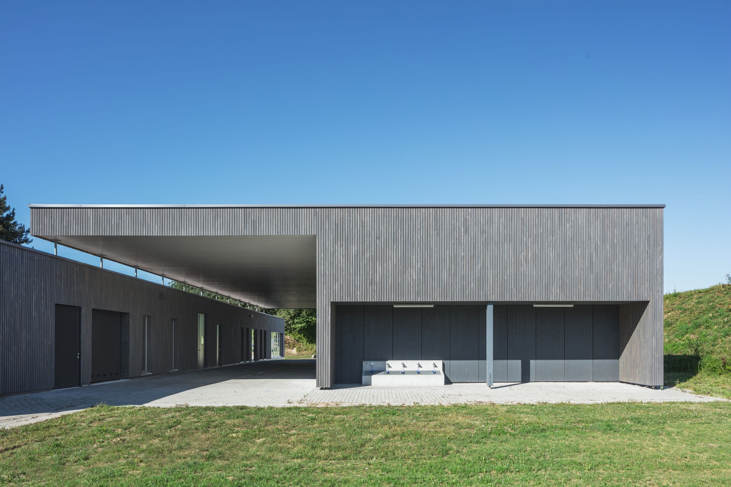 Lager-, Aufenthalts- und Werkstattgebäude Bruchsal